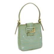 Fendi Vintage Pre-owned Canvas fendi-vskor Blue, Dam