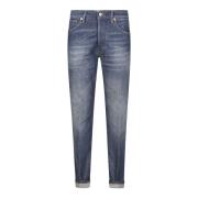 Dondup Icon Regular Fit Stretch Denim Jeans Blue, Dam