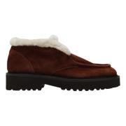 Doucal's Klassisk Läder Loafer Sko Brown, Dam