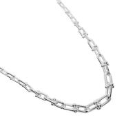 Tiffany & Co. Pre-owned Pre-owned Metall halsband Gray, Dam