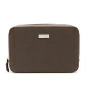 Burberry Vintage Pre-owned Laeder kuvertvskor Brown, Dam