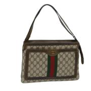 Gucci Vintage Pre-owned Canvas gucci-vskor Brown, Dam