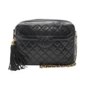 Chanel Vintage Pre-owned Laeder chanel-vskor Black, Dam