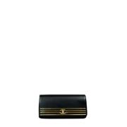 Chanel Vintage Pre-owned Laeder kuvertvskor Black, Dam