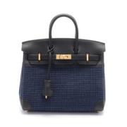 Hermès Vintage Pre-owned Laeder handvskor Blue, Dam