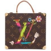 Louis Vuitton Vintage Pre-owned Tyg handvskor Brown, Unisex