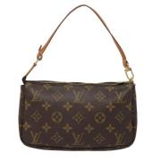 Louis Vuitton Vintage Pre-owned Canvas louis-vuitton-vskor Brown, Dam