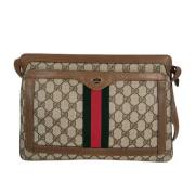 Gucci Vintage Pre-owned Laeder gucci-vskor Beige, Dam