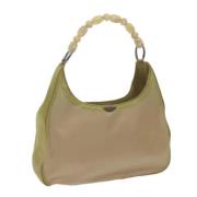 Dior Vintage Pre-owned Nylon dior-vskor Beige, Dam