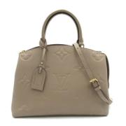 Louis Vuitton Vintage Pre-owned Laeder louis-vuitton-vskor Beige, Dam