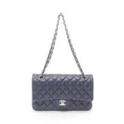 Chanel Vintage Pre-owned Laeder chanel-vskor Blue, Dam