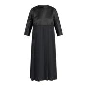 Comme des Garçons Klänning med veckad kjol Black, Dam