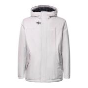 Fay Nylon Caban med Integrerad Huva White, Herr