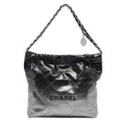 Chanel Vintage Pre-owned Laeder handvskor Black, Dam