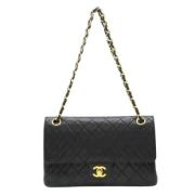 Chanel Vintage Pre-owned Laeder chanel-vskor Black, Dam