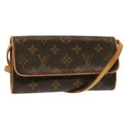 Louis Vuitton Vintage Pre-owned Canvas louis-vuitton-vskor Brown, Dam