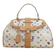 Louis Vuitton Vintage Pre-owned Canvas handvskor White, Dam