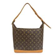 Louis Vuitton Vintage Pre-owned Tyg louis-vuitton-vskor Brown, Dam