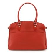 Louis Vuitton Vintage Pre-owned Laeder axelremsvskor Orange, Dam