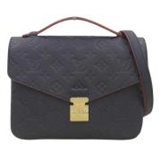 Louis Vuitton Vintage Pre-owned Canvas handvskor Blue, Dam