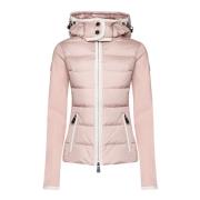 Moncler Zip Up Cardigan Sweaters Pink, Dam