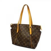 Louis Vuitton Vintage Pre-owned Tyg louis-vuitton-vskor Brown, Dam