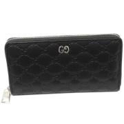 Gucci Vintage Pre-owned Laeder plnbcker Black, Dam