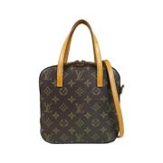 Louis Vuitton Vintage Pre-owned Tyg handvskor Brown, Dam