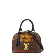 Louis Vuitton Vintage Pre-owned Canvas handvskor Brown, Dam