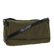 Fendi Vintage Pre-owned Canvas fendi-vskor Green, Dam