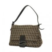 Fendi Vintage Pre-owned Canvas fendi-vskor Brown, Dam