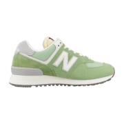 New Balance Löparskor Inspirerade Sneakers Green, Dam