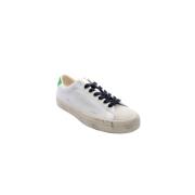 Polo Ralph Lauren Vita Läder Sneakers Longwood-SK-VLC Stil White, Herr