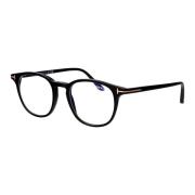 Tom Ford Stiliga Optiska Glasögon Ft5832-B Black, Herr