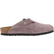 Birkenstock Stiliga Mules Boston Modell Purple, Dam