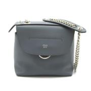 Fendi Vintage Pre-owned Laeder fendi-vskor Gray, Dam