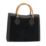 Gucci Vintage Pre-owned Mocka gucci-vskor Black, Dam