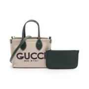 Gucci Vintage Pre-owned Laeder gucci-vskor Beige, Dam