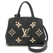 Louis Vuitton Vintage Pre-owned Laeder handvskor Black, Dam