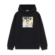 Iuter Doktor Sweatshirt Svart Bomull Män Black, Herr