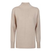 Drumohr Mysig Turtle Neck Sweater Beige, Dam