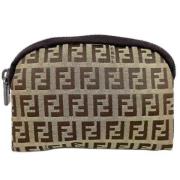 Fendi Vintage Pre-owned Canvas fendi-vskor Brown, Dam