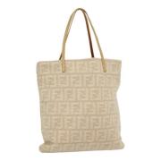 Fendi Vintage Pre-owned Canvas fendi-vskor Beige, Dam