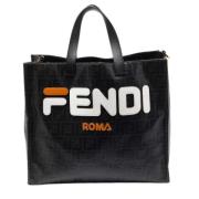 Fendi Vintage Pre-owned Laeder fendi-vskor Black, Dam