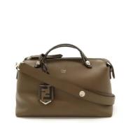 Fendi Vintage Pre-owned Laeder fendi-vskor Brown, Dam