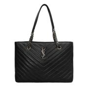 Yves Saint Laurent Vintage Pre-owned Laeder handvskor Black, Dam