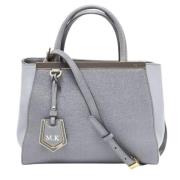 Fendi Vintage Pre-owned Laeder fendi-vskor Gray, Dam