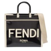 Fendi Vintage Pre-owned Canvas fendi-vskor Black, Dam