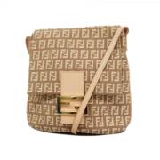 Fendi Vintage Pre-owned Canvas fendi-vskor Pink, Dam