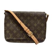 Louis Vuitton Vintage Pre-owned Canvas louis-vuitton-vskor Brown, Dam